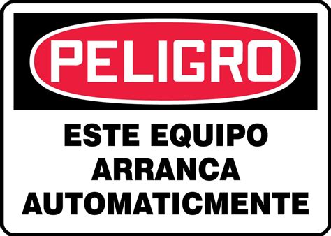 Image result for Machine Guarding Sticker Equipment Starts Automatically