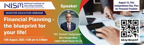 Financial Planning - the blueprint for your life! - National Institute ...