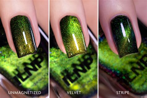 ILNP Venom - Dark Moss Green Magnetic Nail Polish