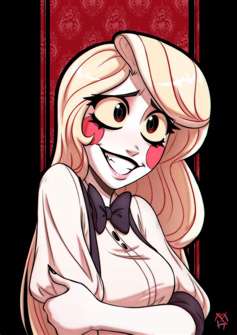 charlie morningstar (hazbin hotel) drawn by marishils | Danbooru