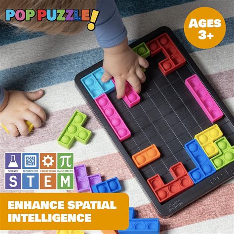 Buy Power Your Fun Pop Puzzle Popper Fidget Game - 27pc Jigsaw Puzzle ...