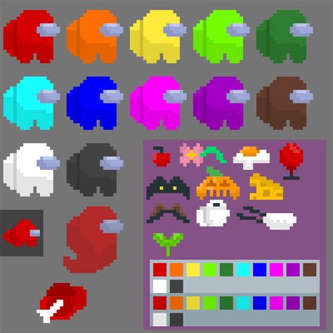 Spreadsheet Pixel Art Among Us at Cameron Silcock blog