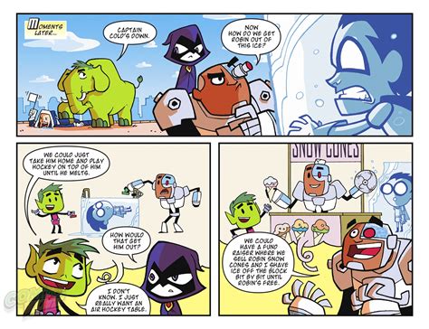 Exclusive Preview: TEEN TITANS GO! #4 - Comic Vine