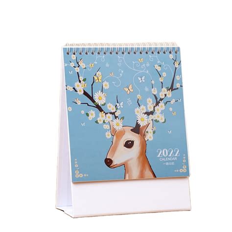 Promotional personalized table desk calendar