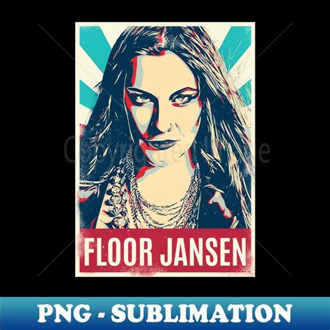 Vintage Retro Floor Jansen - Special Edition Sublimation PNG | Inspire ...