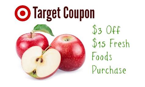 Target Coupon: $3 Off $15 Fresh Food Purchase :: Southern Savers