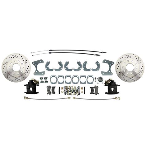 Buy Universal 9" Rear-End Disc Brake Conversion Kit, Black, for Ford ...