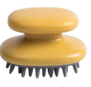 HEXONIQ® Soft Silicone Hair Scalp Massage Shampoo Brush, Exfoliate and ...