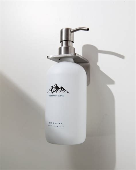 Single Wall Mount for Soap Dispensers – The Polished Jar