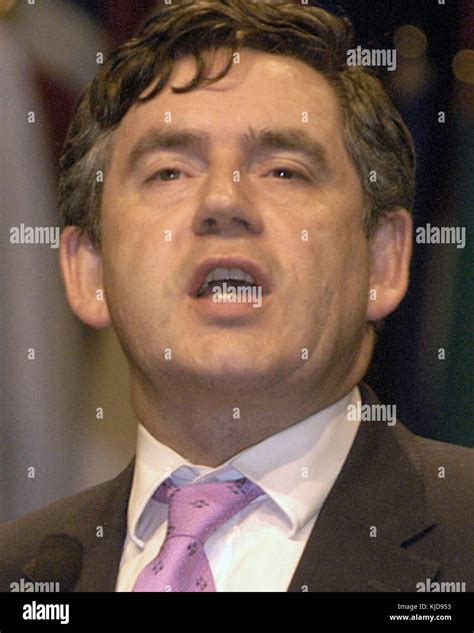 Gordon Brown crop Stock Photo - Alamy