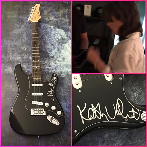 GFA The Go-Go's Bass Guitarist * KATHY VALENTINE * Signed Electric ...