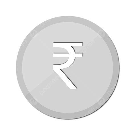 Indian Rupee Silver Coin Vector Design, Indian Rupee Icon, Rupee Coin, Silver Coin PNG and ...