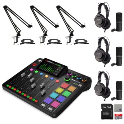 Image result for Rode Rodecaster Pro Podcast Production Studio Bundle
