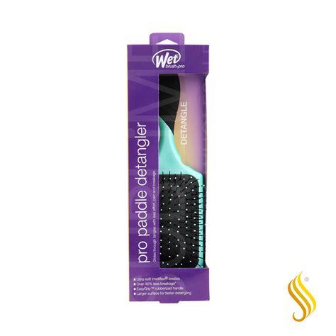 Wet Brush Pro Cepillo Pro Paddle Detangler Blue