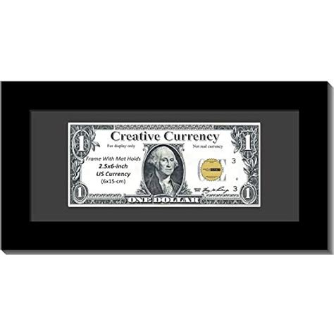 CreativePictureFrames CreativePF Black First Dollar Frame - 12 Pack ...