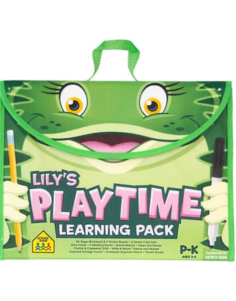 School Zone - Lily's Playtime Learning Pack - ToymastersMB.ca ...