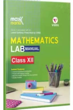 Vidya MaxMark Lab Manual Mathematics Class 12 – KitabKopy.com