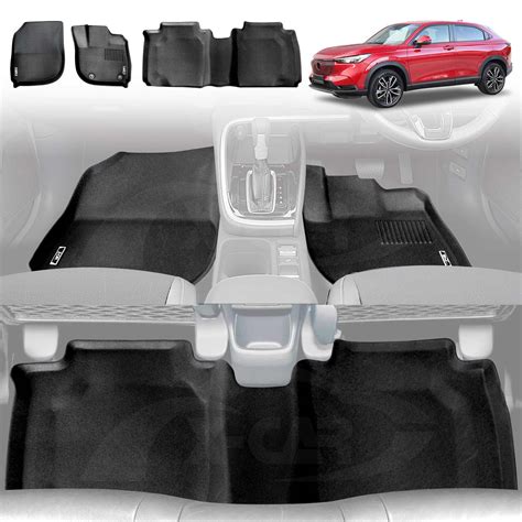 3D Floor Mats for Honda HR-V HRV 2022-Onwards All-Weather Carpet Liner ...