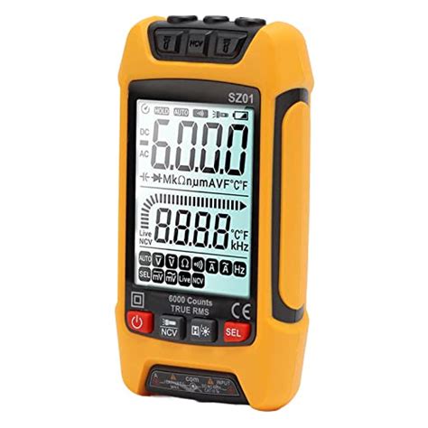 Zhimu Digital Multimeter, Smart Multimeter Kit Large Backlit Display ...