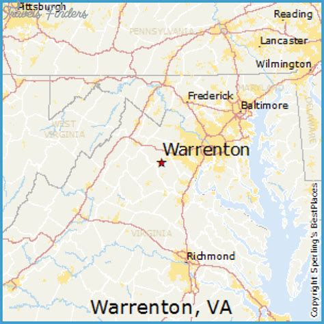Warrenton Maps at Floyd Holley blog