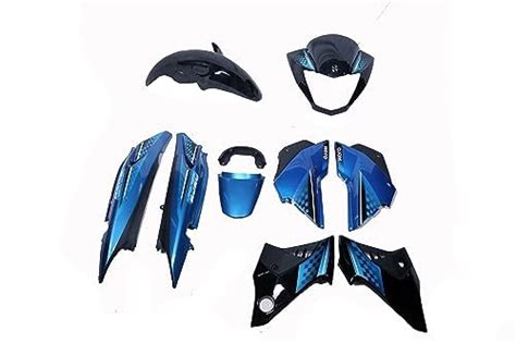 Full fiber body kit for glamour new model T7 black blue : Amazon.in ...