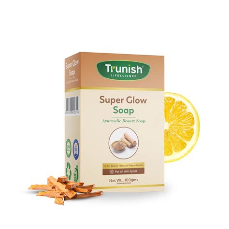 Super Ayurvedic Glow Soap – Trunish Lifescience