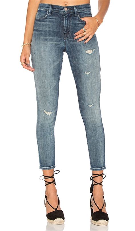 J Brand Alana High Rise Crop in Rendition | REVOLVE