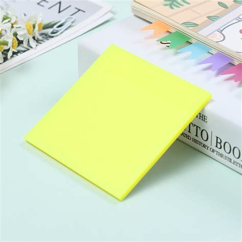 Neon Transparent Sticky Notes | Tinyminymo