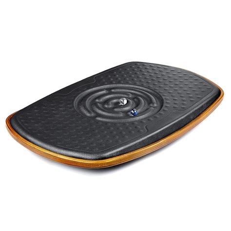 Licloud Wooden Balance Board Standing Mat Standing Desk Mat Office ...