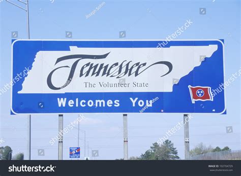 Welcome Tennessee Sign Stock Photo 102704729 | Shutterstock