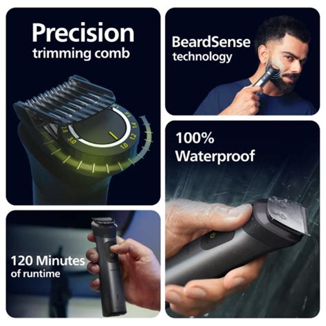 Buy Philips MG7920/65 Men's Trimmer, 125x per sec Patented Twin Trim ...