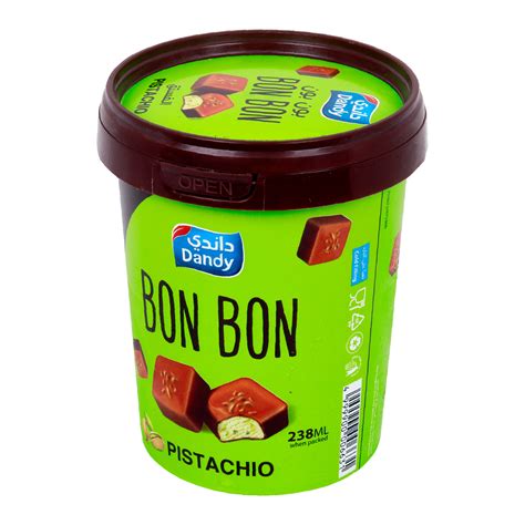 Dandy Ice Cream Bon Bon Pistachio 238 ml Online at Best Price | Lulu Qatar
