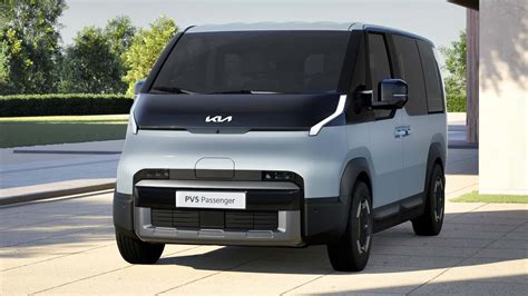 Kia PV5 Electric Vans Keep The Concept's Futuristic Design