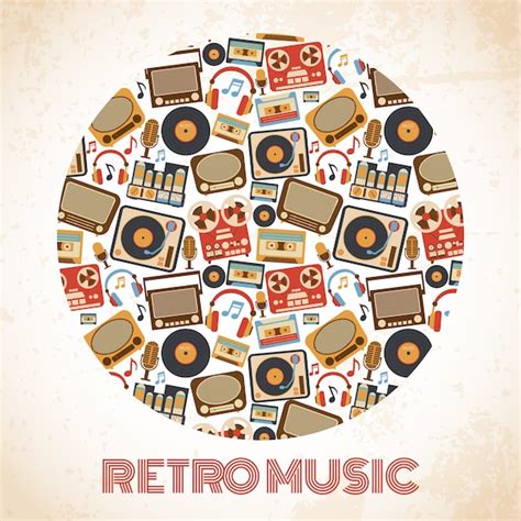 Retro music poster | Free Vector