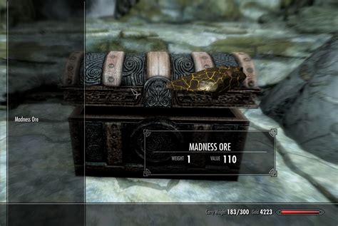 I never upgraded to AE. Why did I find madness ore? : r/skyrim