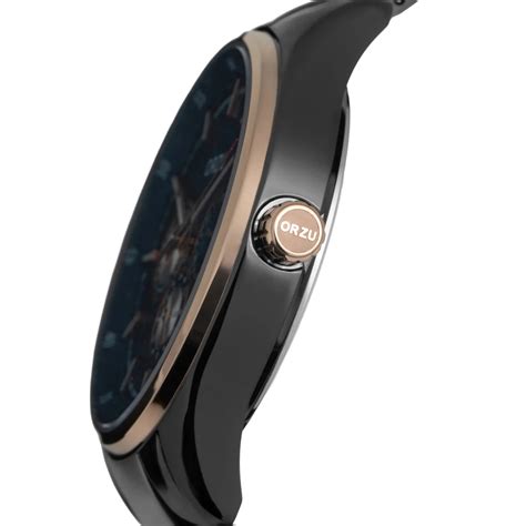 ORZU Multifunction Blue Dial Men's Watch