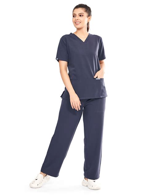 Raven 4-Way V-Neck 7-Pocket Scrub Set -Spruce :-One Nation