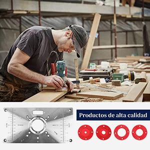Serplex® Premium Aluminum Router Plate for Woodworking Table, 8mm ...