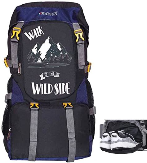 Buy Matsun Travel & trekking bag mountaineering luggage backpacks Blue ...