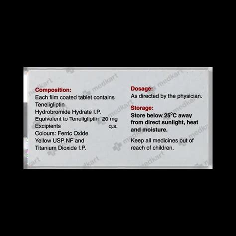 ZITEN 20MG TABLET 15'S Price, Uses, Side Effects & Substitutes | Medkart