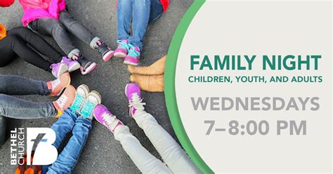 Family Night, Bethel Church Eau Claire, WI, 15 May 2024 | AllEvents.in