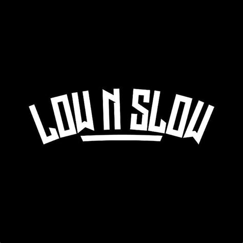 Vinyl Low N Slow Car Sticker Personalized Waterproof Decal for Vehicle Decoration, 39cm X 13cm ...