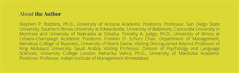 Organizational Behavior