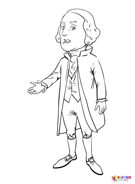 George Washington Coloring Pages - Free Printable PDF & Online Coloring