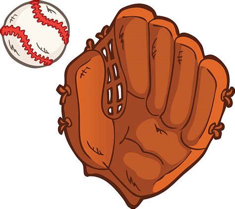 Baseball Mitt Drawing Illustrations, Royalty-Free Vector Graphics ...