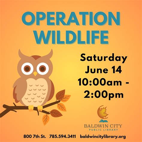 Operation Wildlife Custom Exhibit, 800 7th St, Baldwin City, KS, 14 ...