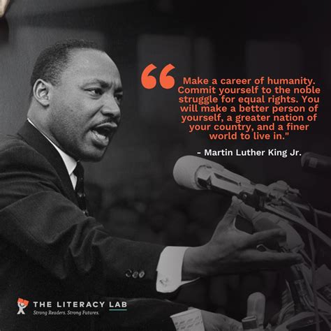 The Literacy Lab on LinkedIn: Today we honor Martin Luther King Jr and ...