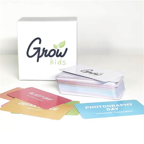 Grow Kids Volume 8 Curriculum Planning Calendar Cards – Grow Print Shop