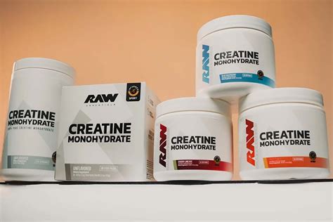 Raw Nutrition Creatine Monohydrate launches in actual flavors