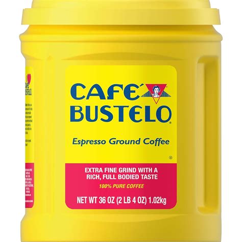 Amazon.com : Café Bustelo Espresso Extra Fine Dark Roast Ground Coffee ...